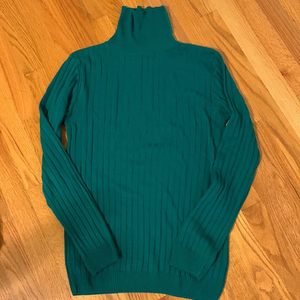 Man boohooMAN green turtleneck S